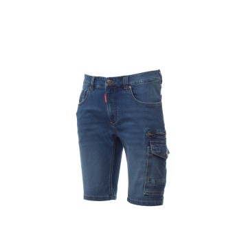 SPODENKI KRÓTKIE MĘSKIE WEST SHORTS - NIEBIESKI DENIM