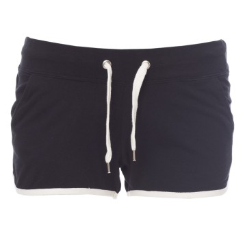 SPODENKI KRÓTKIE SPORTOWE COMBAT LADY - CZARNY-BIAŁY