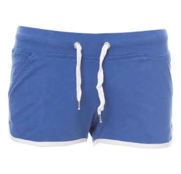SPODENKI KRÓTKIE SPORTOWE COMBAT LADY - KRÓLEWSKI NIEBIESKI-BIAŁY