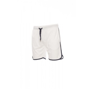 SPODENKI KRÓTKIE SPORTOWE UNISEX GAME - BIAŁY/GRANATOWY