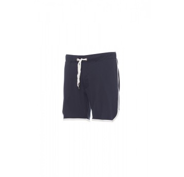 SPODENKI KRÓTKIE SPORTOWE UNISEX GAME - GRANATOWY/BIAŁY