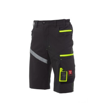 SPODENKI KRÓTKIE UNISEX NEXT 4W SHORTS - ANTRACYTOWY/CZARNY