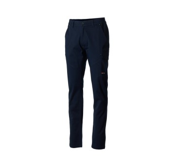 SPODNIE CAŁOROCZNE ELASTYCZNE UNISEX WORKER STRETCH - TOTAL NAVY BLUE (PEŁNY NIEBIESKI GRANAT)