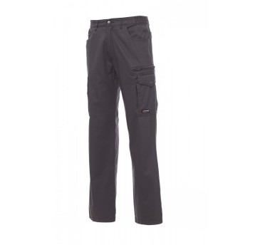 SPODNIE CAŁOROCZNE UNISEX TEXAS - ZADYMIONY/CZARNY