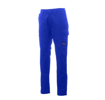 SPODNIE CAŁOROCZNE UNISEX WORKER PRO - KRÓLEWSKI NIEBIESKI
