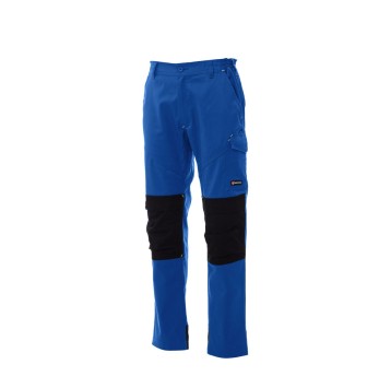 SPODNIE CAŁOROCZNE UNISEX WORKER TECH - KRÓLEWSKI NIEBIESKI/CZARNY