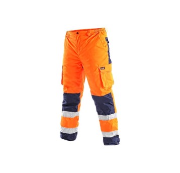 SPODNIE CARDIFF MĘSKIE OSTRZEGAWCZE ZIMOWE