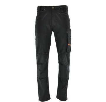 SPODNIE DO PASA ACTIFLEX CZARNY