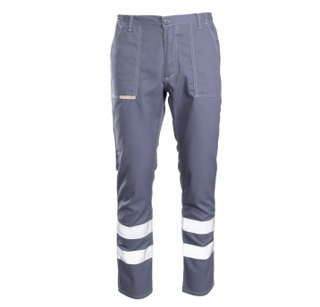 SPODNIE DO PASA BRIXTON CLASSIC ODBLASK - STALOWY