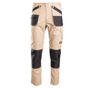 SPODNIE DO PASA BRIXTON PRACTICAL ODPINANE NOGAWKI - BEŻOWY