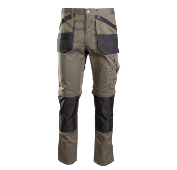 SPODNIE DO PASA BRIXTON PRACTICAL ODPINANE NOGAWKI - KHAKI