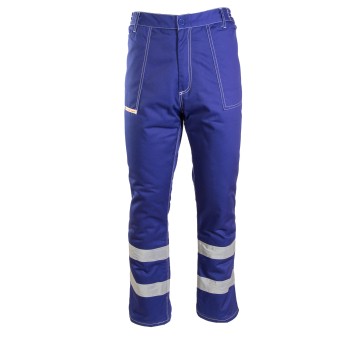 SPODNIE DO PASA BRIXTON SNOW Z PASAMI ODBLASKOWYMI - NIEBIESKI-ODBLASK