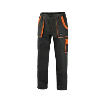 SPODNIE DO PASA CXS LUXY JOSEF MĘSKIE - CZARNO-POMARAŃCZOWY