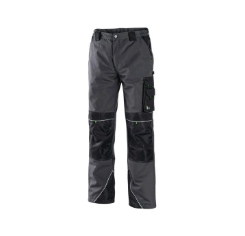 SPODNIE DO PASA CXS SIRIUS NIKOLAS - 170CM-176CM - SZARO-ZIELONY