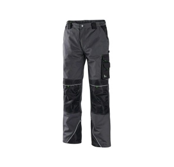 SPODNIE DO PASA CXS SIRIUS NIKOLAS MĘSKIE - SZARO-ZIELONY