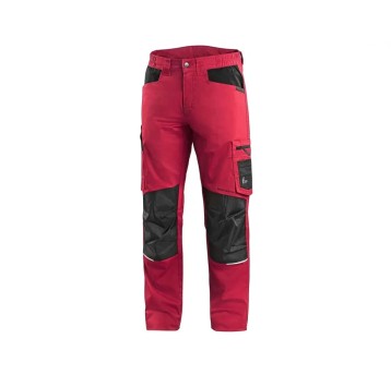 SPODNIE DO PASA CXS SOLIS - CZERWONY-CZARNY