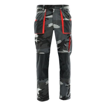 SPODNIE DO PASA KING SZARY CAMO