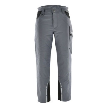 SPODNIE DO PASA OCIEPLANE STANDARD WINTER CIEMNOSZARY