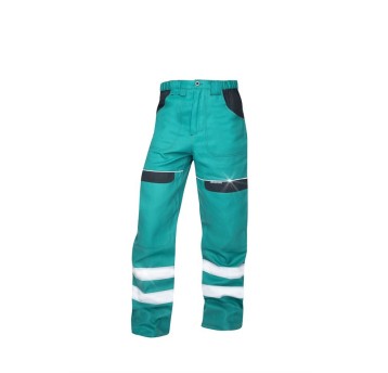 SPODNIE DO PASA ODBLASKOWE COOL TREND - ZIELONY