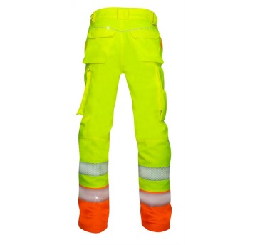 SPODNIE DO PASA SIGNAL - ŻÓŁTO-POMARAŃCZOWY - 176-182CM