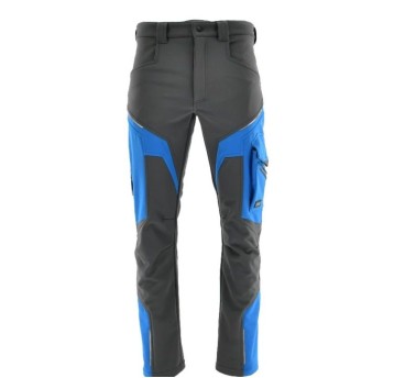 SPODNIE DO PASA SOFTSHELL COMFORT WINTER NEW AZZURO