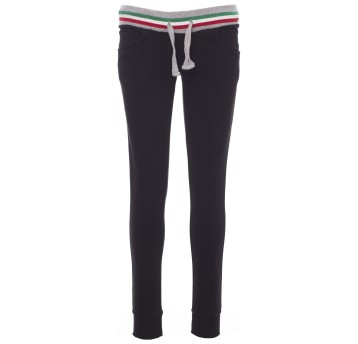 SPODNIE DRESOWE FREEDOM+LADY - CZARNY-WŁOCHY