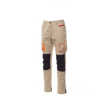 SPODNIE ELASTYCZNE CAŁOROCZNE UNISEX NEXT 400 - KAKI/NERO