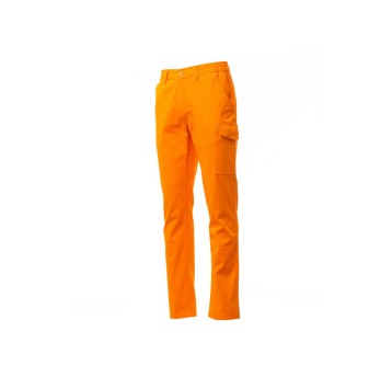 SPODNIE ELASTYCZNE CAŁOROCZNE UNISEX POWER STRETCH - POMARAŃCZOWY