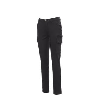 SPODNIE ELASTYCZNE DAMSKIE FOREST LADY STRETCH - ANTRACYTOWY