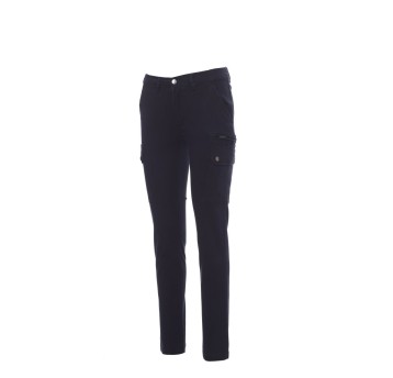 SPODNIE ELASTYCZNE LETNIE DAMSKIE FOREST STRETCH SUMMER LADY - GRANATOWY