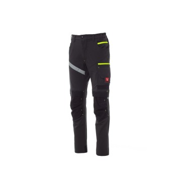 SPODNIE ELASTYCZNE LETNIE UNISEX NEXT 4W SUMMER - ANTRACYTOWY/CZARNY