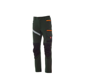 SPODNIE ELASTYCZNE LETNIE UNISEX NEXT 4W SUMMER - LEŚNA ZIELEŃ/CZARNY