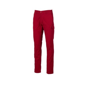 SPODNIE ELASTYCZNE LETNIE UNISEX POWER STRETCH SUMMER - BORDOWY