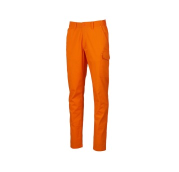 SPODNIE ELASTYCZNE LETNIE UNISEX POWER STRETCH SUMMER - POMARAŃCZOWY