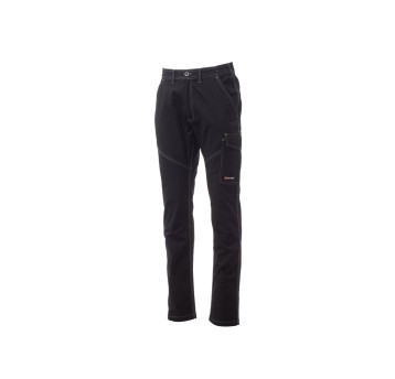 SPODNIE ELASTYCZNE LETNIE UNISEX WORKER STRETCH SUMMER - CZARNY