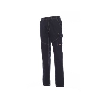 SPODNIE ELASTYCZNE LETNIE UNISEX WORKER STRETCH SUMMER - GRANATOWY