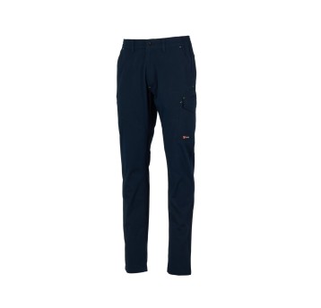 SPODNIE ELASTYCZNE LETNIE UNISEX WORKER STRETCH SUMMER - TOTAL NAVY BLUE (PEŁNY NIEBIESKI GRANAT)