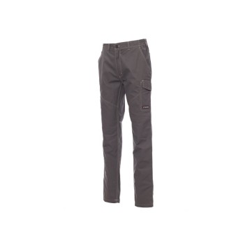 SPODNIE ELASTYCZNE LETNIE UNISEX WORKER STRETCH SUMMER - ZADYMIONY