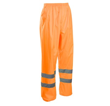 SPODNIE GROSVENOR FLASH POLIESTER/PU - POMARAŃCZOWY