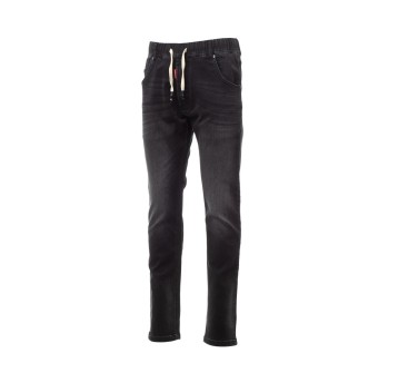 SPODNIE JEANS MĘSKIE LOS ANGELES - CZARNY