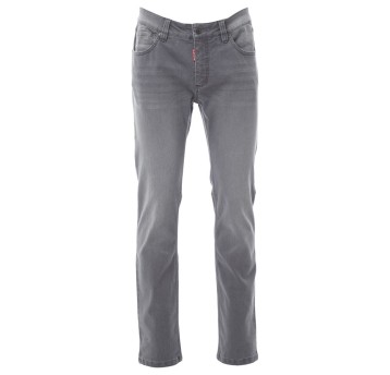 SPODNIE JEANSOWE SAN FRANCISCO - SZARY STALOWY