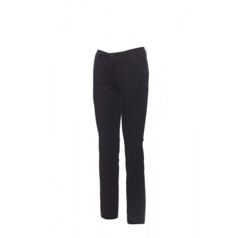 SPODNIE KLASYCZNE DAMSKIE CLASSIC LADY/ HSEAS. - CZARNY
