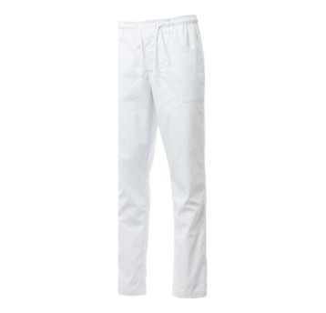 SPODNIE KUCHARSKIE HORECA FOODSERVICE COOK - BIAŁY