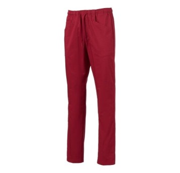 SPODNIE KUCHARSKIE HORECA FOODSERVICE COOK - BORDOWY