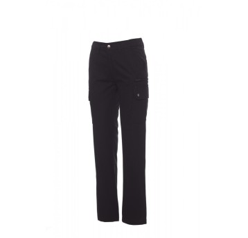 SPODNIE LETNIE DAMSKIE FOREST/SUMMER LADY - CZARNY