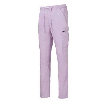 SPODNIE MEDYCZNE SANITEX - LILIOWY