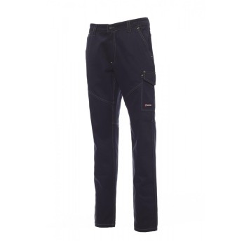 SPODNIE OCIEPLANE UNISEX WORKER WINTER - GRANATOWY