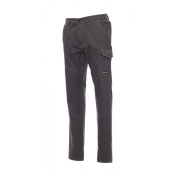 SPODNIE OCIEPLANE UNISEX WORKER WINTER - ZADYMIONY