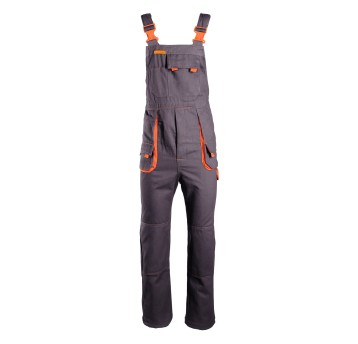 SPODNIE OGRODNICZKI BRIXTON SPARK - CIEMNO-STALOWY