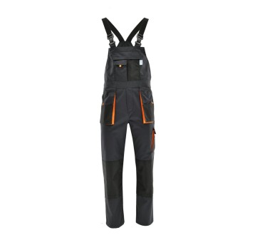 SPODNIE OGRODNICZKI KING GRAFITOWY